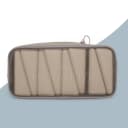 Beige enkel- en polsgewichten set met opbergetui van ManaMove thumbnail