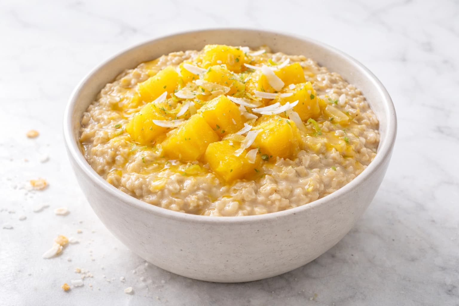 Mango Kokos Overnight Oats