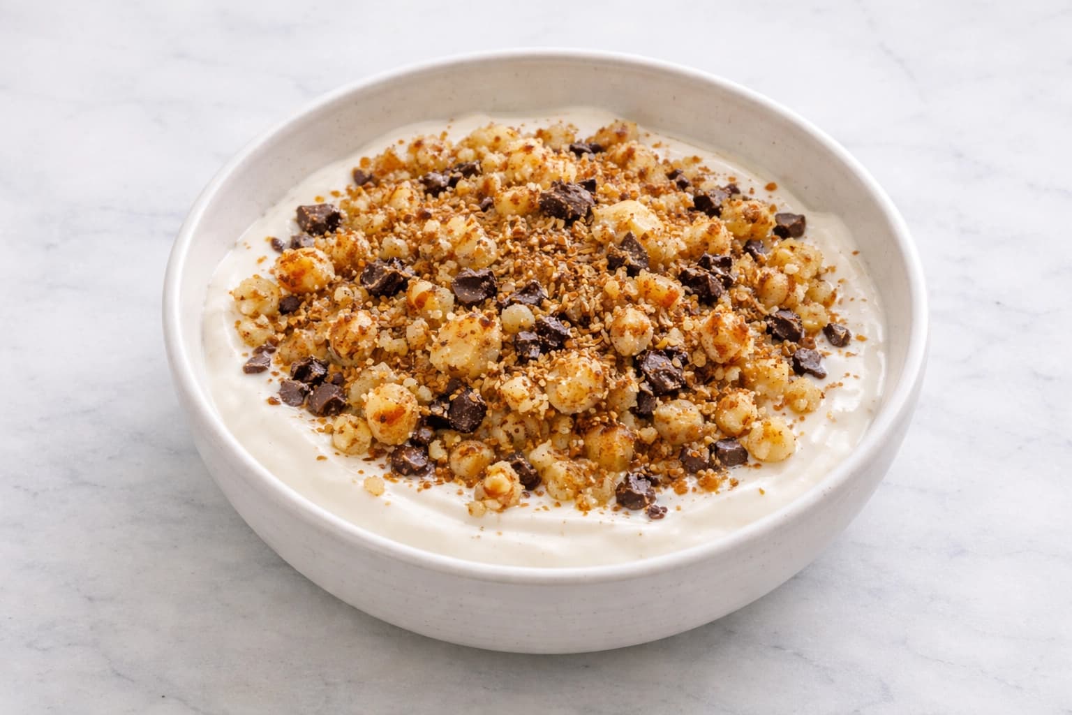 Warme Banaan Crumble Bowl