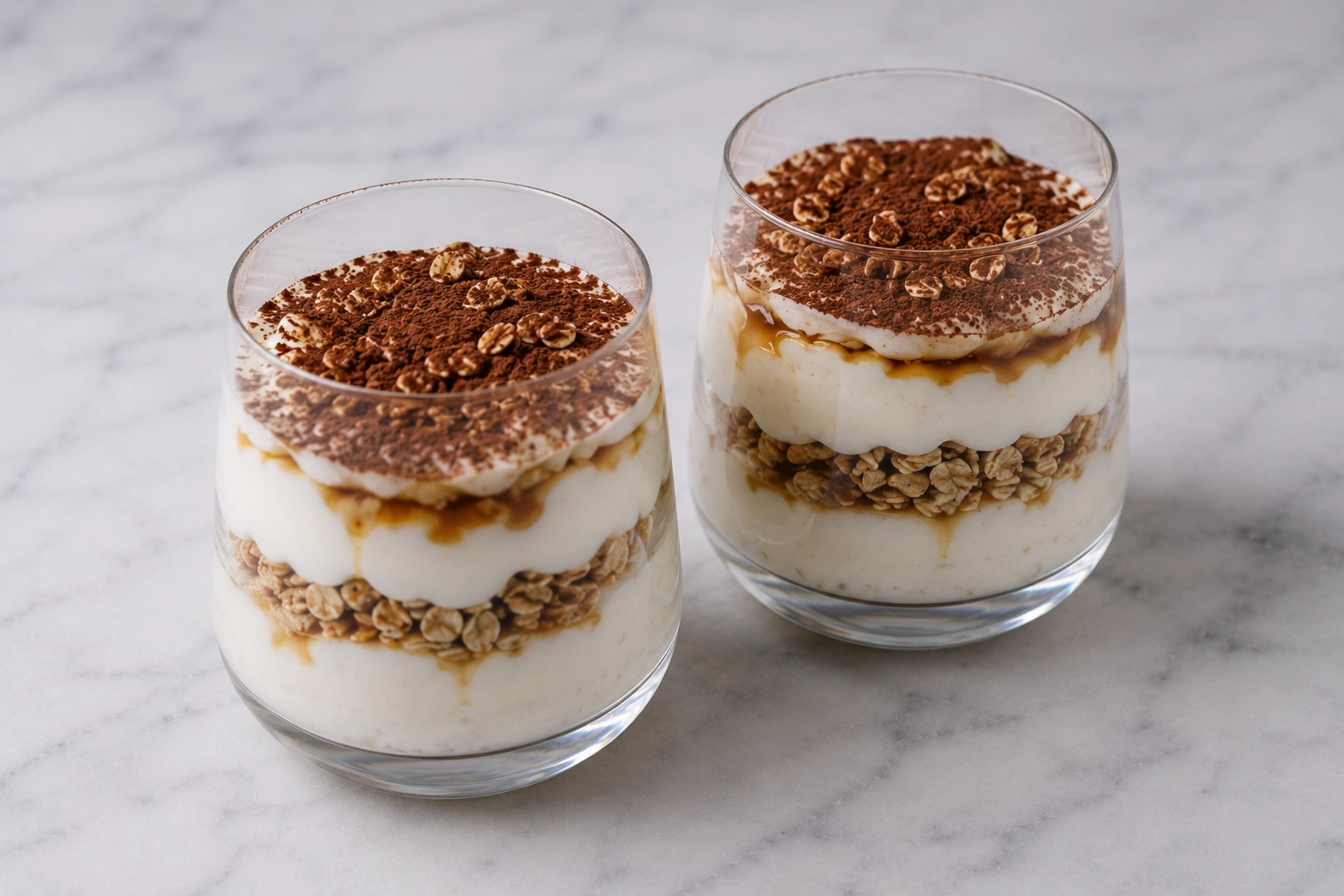 Yoghurt Tiramisu Cups